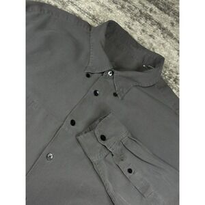 Vintage 90s Y2k Karl Kani Long Sleeve Button-up Shirt 100% Silk Men's‎ Sz 2XL